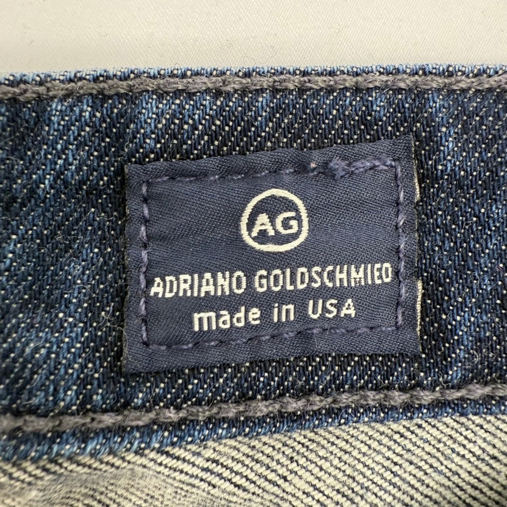 AG Adriano‎ Goldschmied Womens The Jessie Curvy Boot Cut Jeans Dark Wash Size 30 - Picture 6 of 13